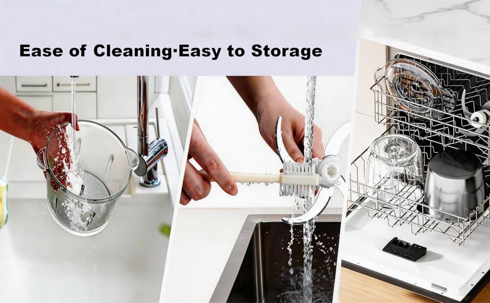 Ease of Cleaning and storage