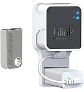 256GB USB Flash Drive &amp; Outlet Wall Mount for Blink Sync Module 2 with Short Cable - Save Space -...