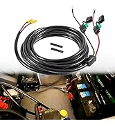 for Minn Kota 1820089 Battery Charger Extension Cable MK-EC-15,15 ft Battery Charger Output Exten...