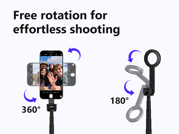 Adjustable selfie stick
