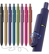 Hiacry 8 Pack Blue Ink Gel Pens,Quick-Dry 0.7mm Fine Point Fidget Pens for Smooth Writing, Journa...
