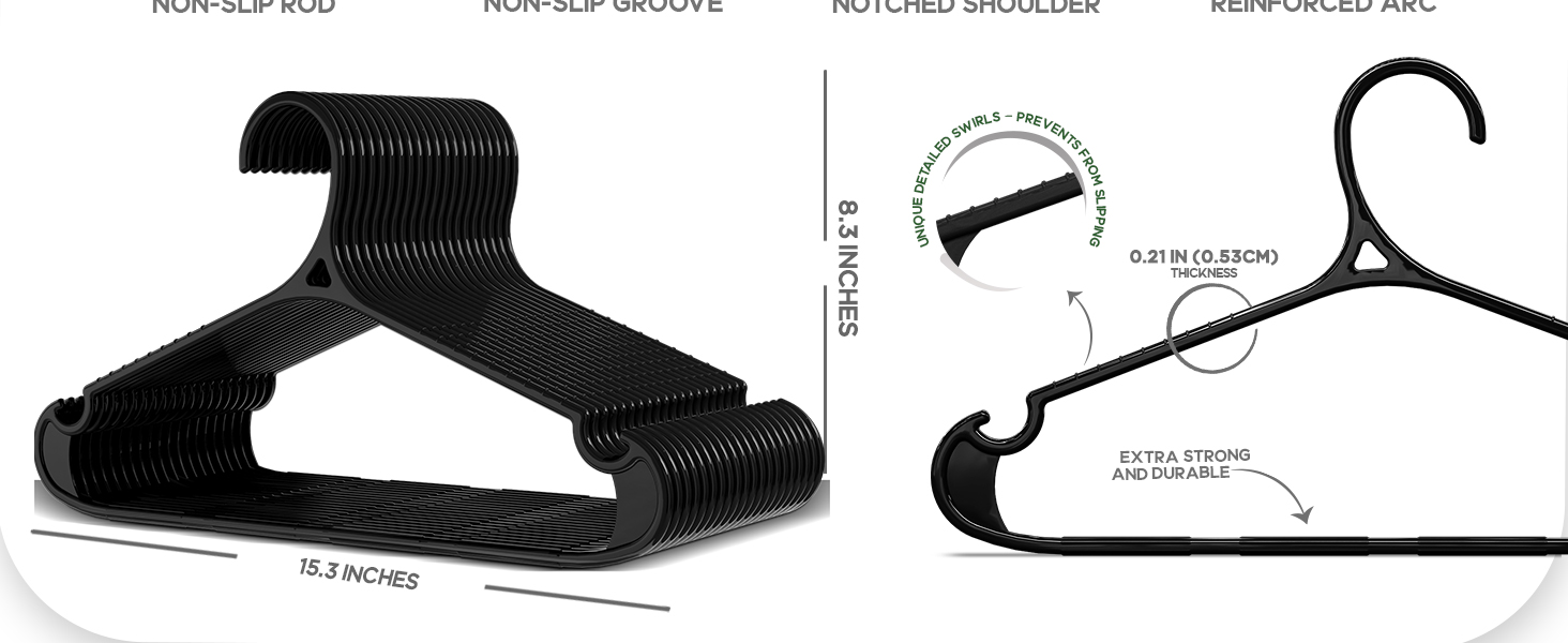 shirt hangers closet hangers hangars black plastic hangers hangers plastic