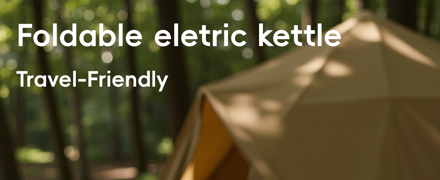 flodable eletric kettle
