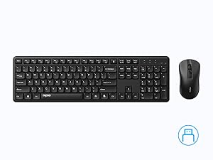 Wireless Keyboard and Mouse Combo