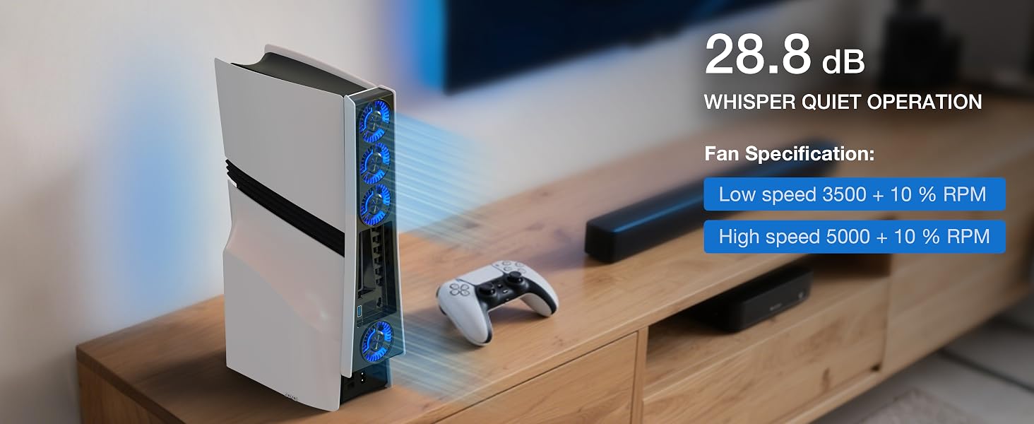 JUSPRO PS5 Pro cooling fan