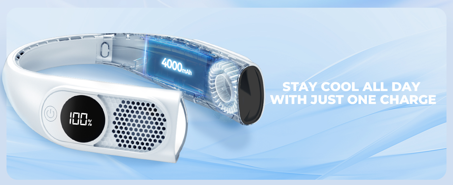 Neck Fans that Blow Cold Air