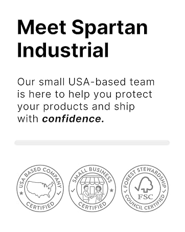 Spartan Industrial: USA-based team, 80K+ customers, 4.7/5 rating, 24/7 support, 100% Prime.