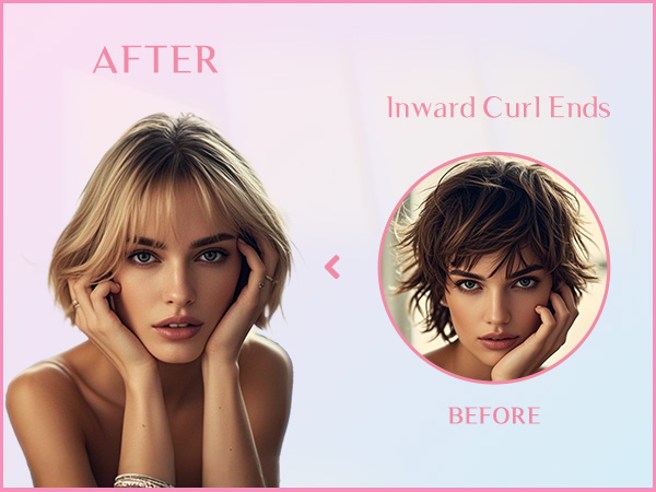 B071 hair straightener brush