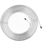 25Ft 3/16 Brake Line Kit,Copper Coated Brake Line Repair Kit with 0.035" Wall Thickness for Repai...