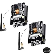 2 Pcs ESP32 CAM Development Board,OV3660 Camera for ESP32-CAM MB Type-C WiFi/Bluetooth Developmen...