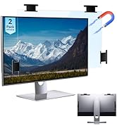 [2 Pack] Magnetic 24 Inch Computer Anti Blue Light Screen Protector for 16:9 Aspect Ratio Widescr...