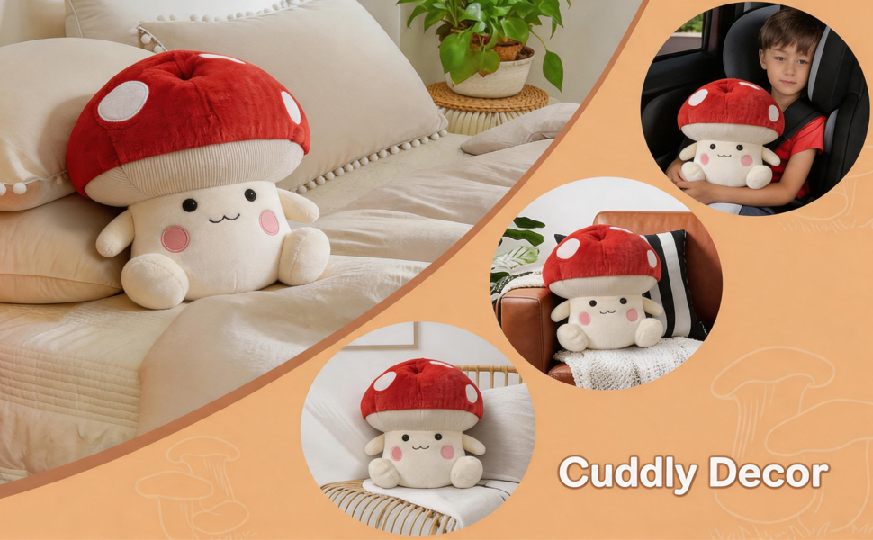 mushroom pillows