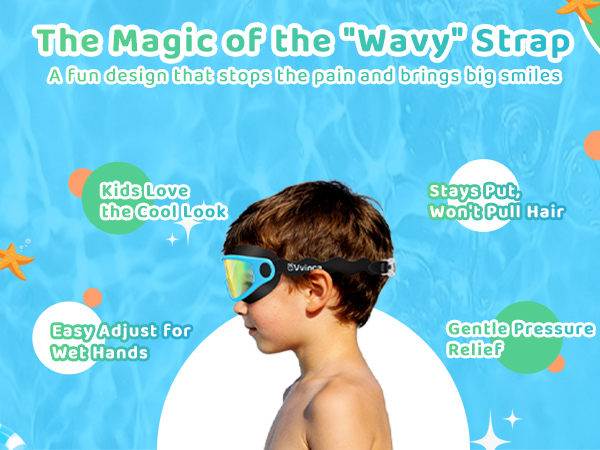Kids Swim Goggles 2 Pack