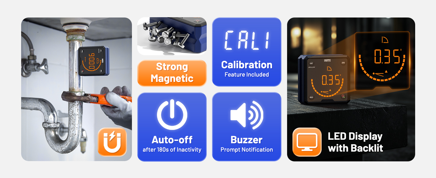 digital angle finder magnetic