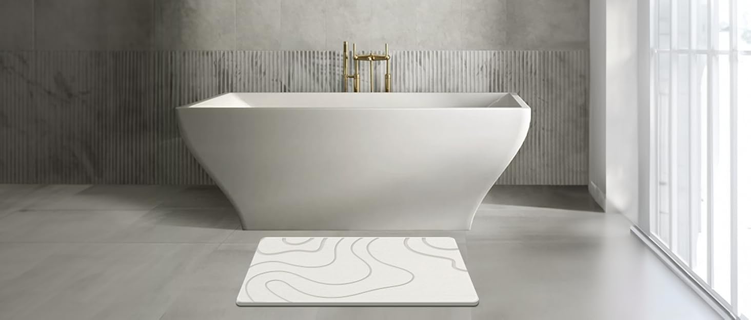 ZIKIBL stone bath mat