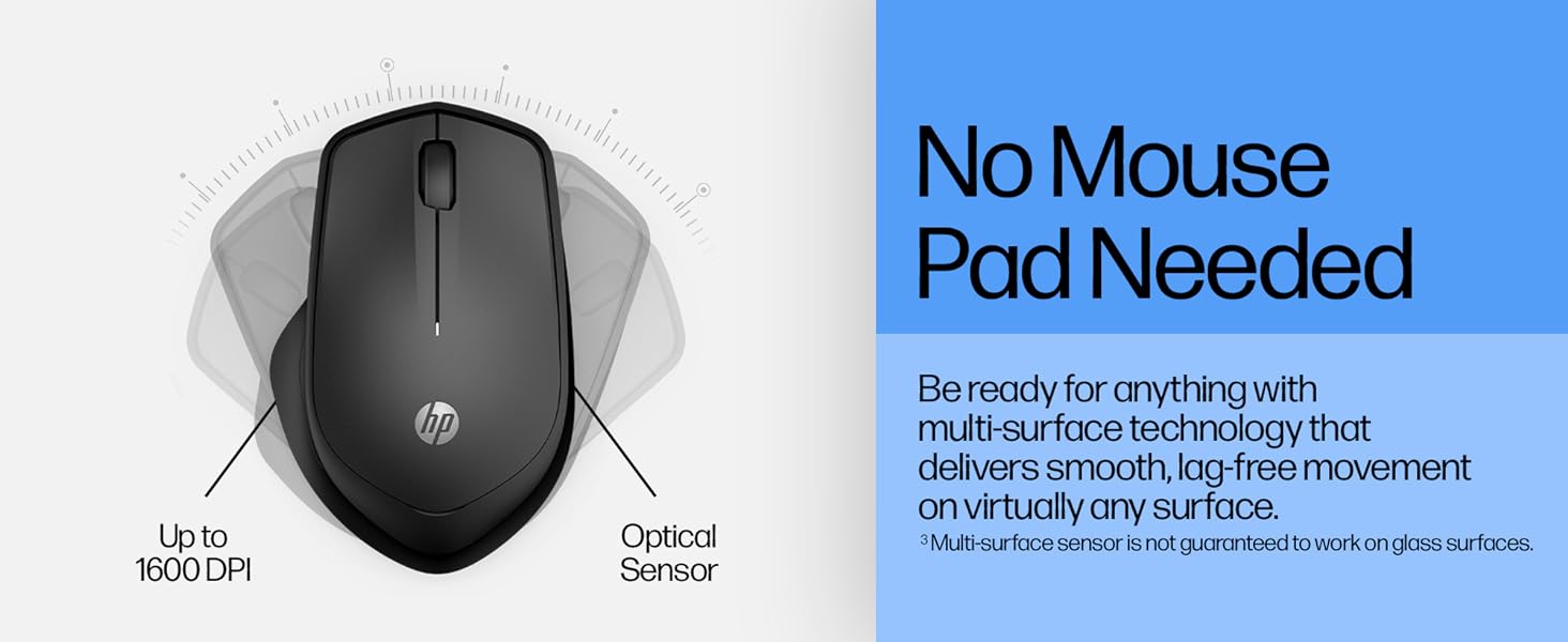 hewlett-packard hp-mouse pc quite-click noise-less portable travel-sized black small