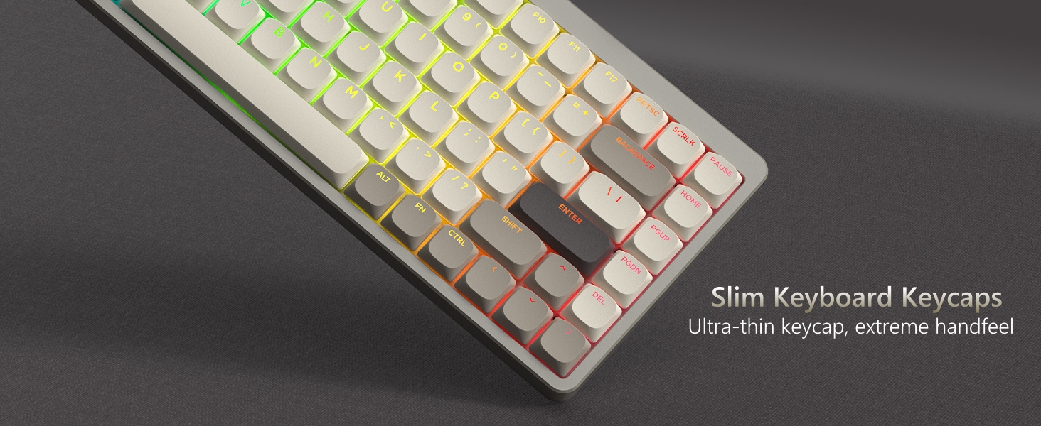 Womier low profile keycaps