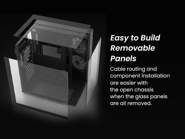 Zalman ZQBE ATX Mid-Tower PC Case