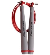 Jump Rope for Men and Women (Grand Prix Ultra Speed Series) – Adjustable Wire Rope for CrossFit, ...