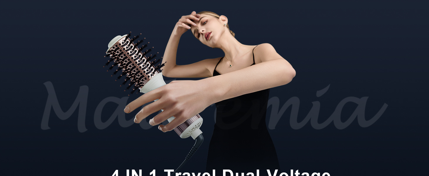 Dual Voltage Hair Dryer Brush