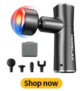 massage gun with heat and cold