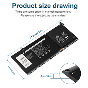 0MVK11 / 0XDY9K / 0MGCM5 / PG8YJ / 0PG8YJ / FH3K2 / 0FH3K2 / MGCM5 JGCCT battery
