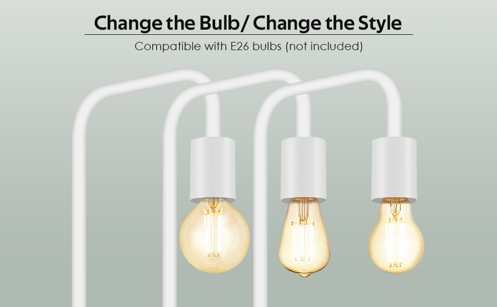 Industrial floor lamp