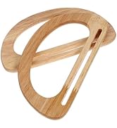 VILLCASE 2Pcs Wrist Bag Handle Leather Handle Strap for DIY Purse Making 6.77 X 3.74 Inches Perfe...