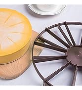 Cake Portion Marker, Cake Cutter Slicer Cheesecake Cutter Household Round 10/12 Piece Bread Cake ...