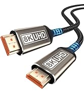 Getrish 8K Long HDMI Cable 20FT, Ultra High Speed HDMI 2.1 48Gbps Cable, 8K@60Hz, 4K@120Hz/144Hz,...
