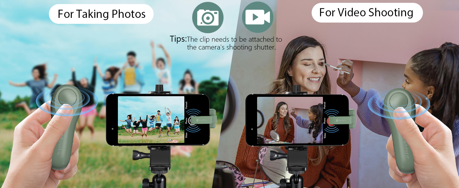 syukuyu rf remote control page turner for kindle