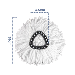 spin mop replacement head