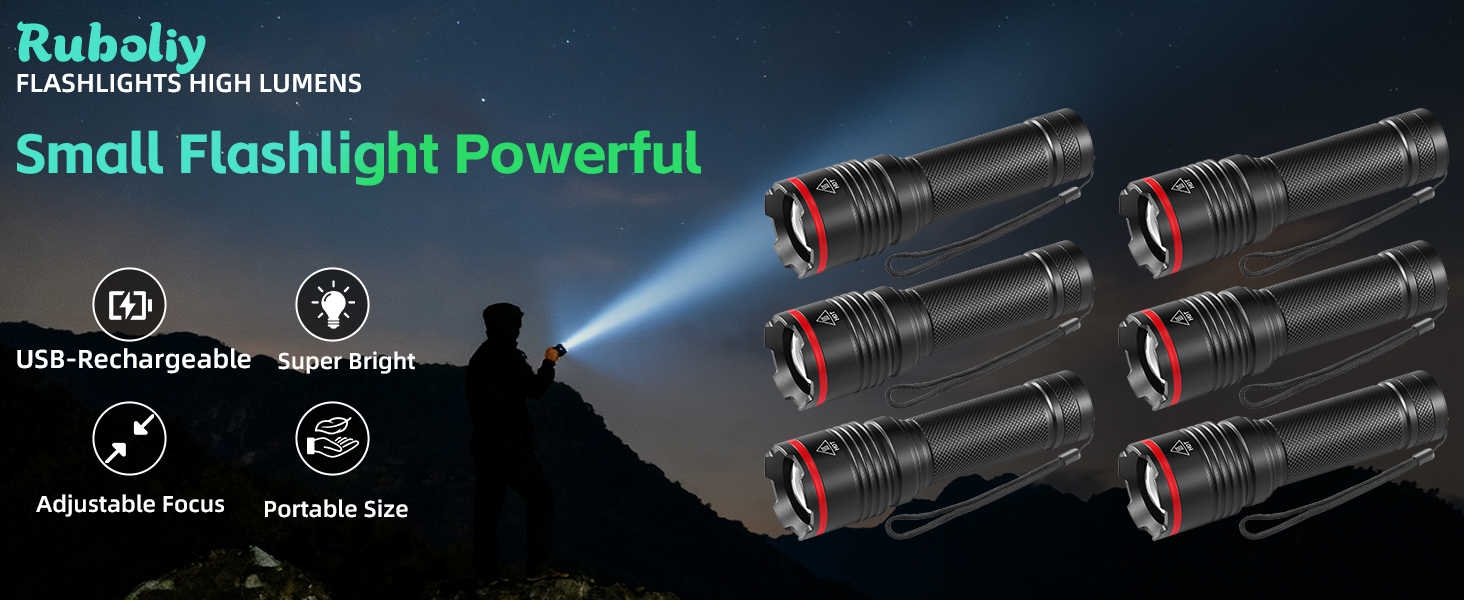 Rechargeable Flashlights-1