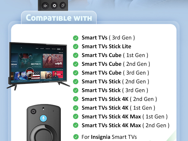 replacement remote control