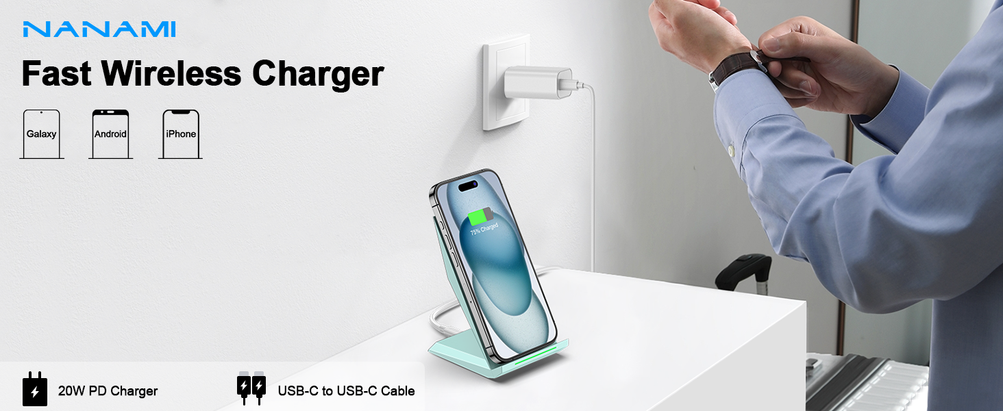 fast wireless charger stand