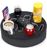 Couch Cup Holder-Sofa Cup Holder Pillow | Couch Caddy Buddy | Drinks Cupholder Tray Organizer for...