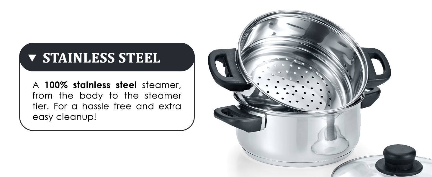 stainless steel 100%