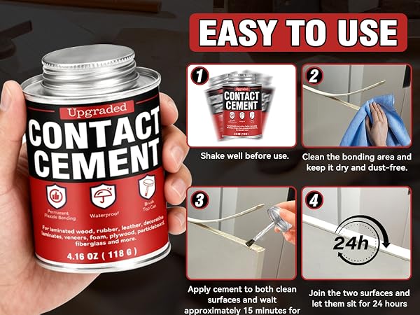 contact cement for shoes