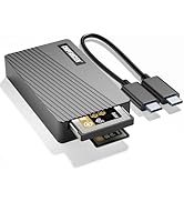 CHIPFANCIER 2-in-1 CFexpress Adapter Memory Card Reader CFexpress Type A and CFexpress Type B Mem...