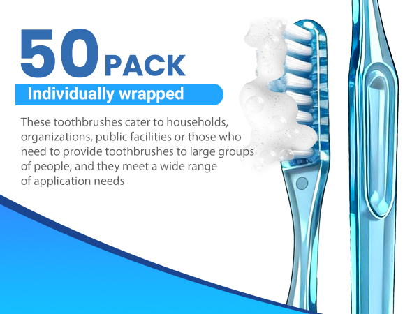 Disposable Toothbrushes with Toothpaste