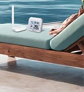 Smart Pool Thermometer with Smart Gateway, Digital Swimming Pool Thermometer Temperature Monitor ...