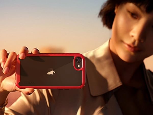 Red IDweel iPhone SE 2020 Case