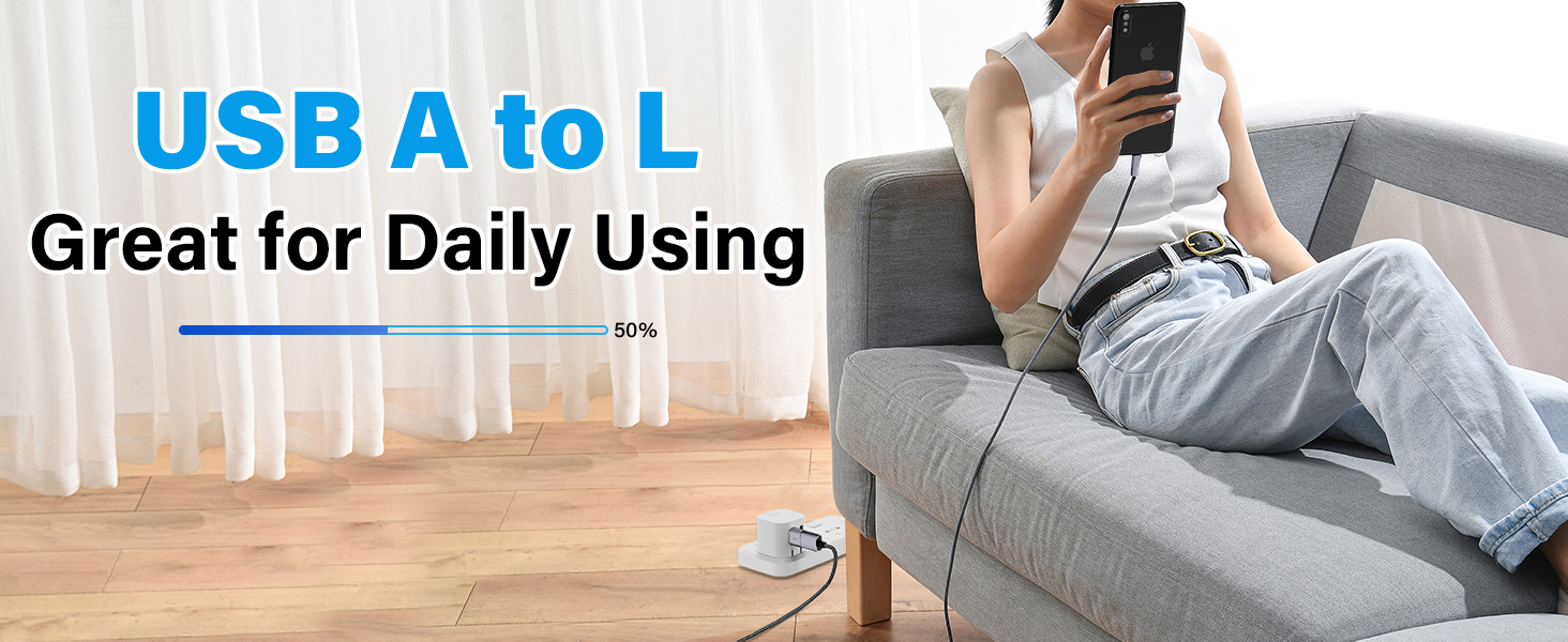 usb a to lightning cable