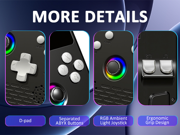 H5 Handheld Retro Game Console