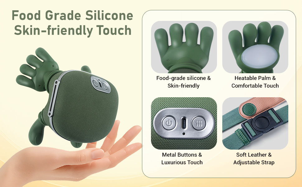 kneading neck massager