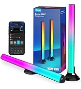 Govee RGBIC Light Bars, 15 Inches WiFi TV Backlight with Double Light Beads, Smart Light Bars wit...