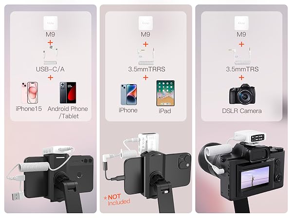 wireless mics for camera