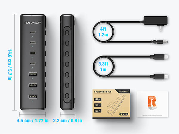 usb data ports usb hub