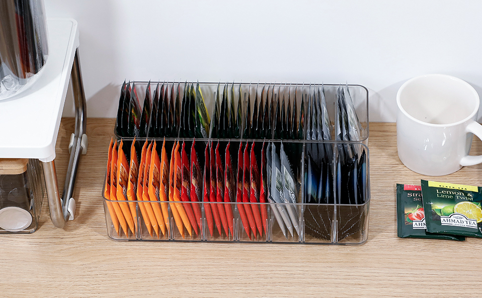 tea bags storage box
