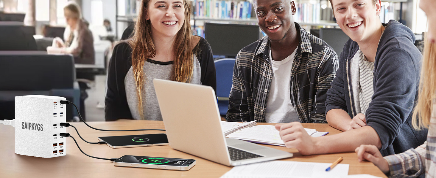 usb charging station for multiple devices